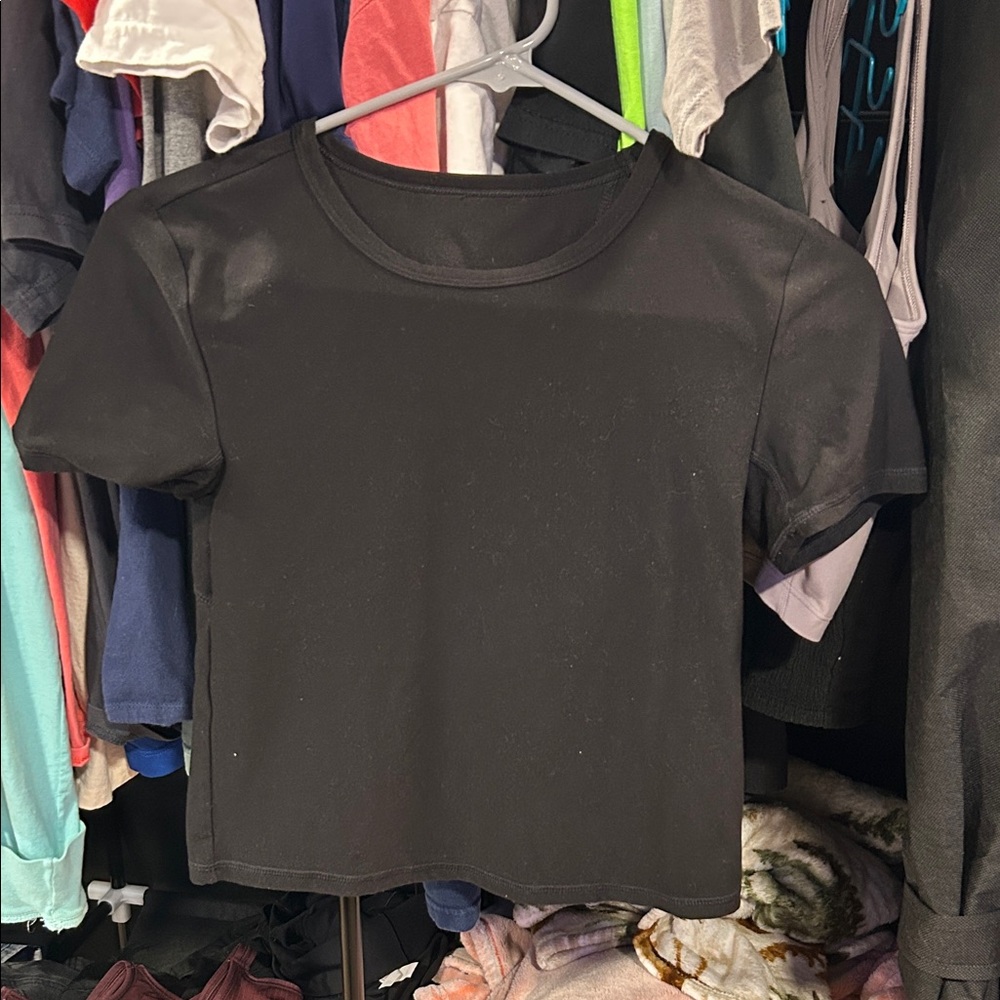 Classic/work out Black Women's Top